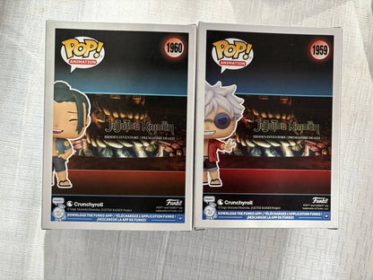 Jujutsu Kaisen Figure Satoru Gojo Suguru Geto Funko Pop Figurine 2025 Anime Expo Summer Day Limited Edition Model Toy Gift
