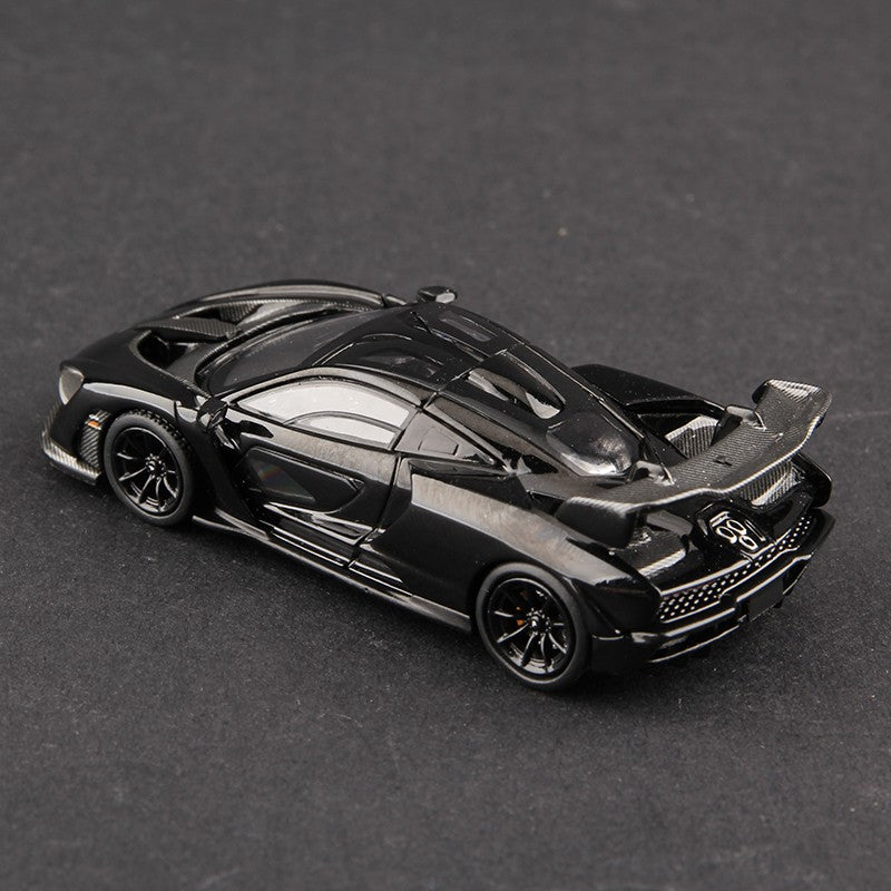 Massdi 1:64 McLaren Senna Modelo de Carro em Liga Minha Supercarro Veículo de Brinquedo Fundido