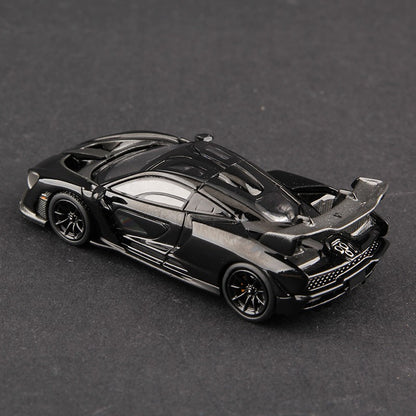 Massdi 1:64 McLaren Senna Modelo de Carro em Liga Minha Supercarro Veículo de Brinquedo Fundido
