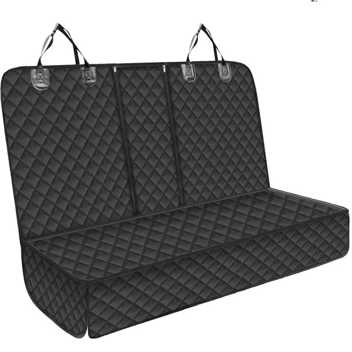 Capa para Banco de Carro para Cães à Prova D'Água Protetor de Assento Traseiro Antiderrapante Universal para Transporte Seguro de Cães em Passeios