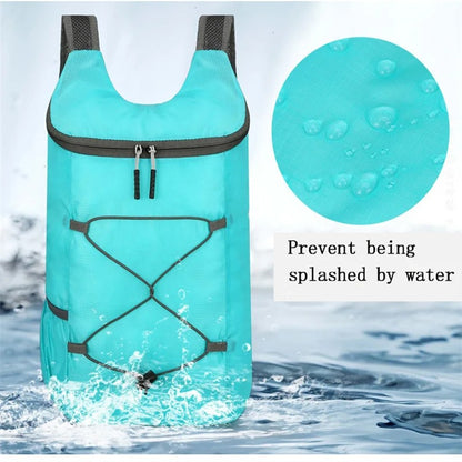 New Unisex Backpack Lightweight Folding Multi Color Outdoor Backpack Spring Fashion Mini Tote Bag