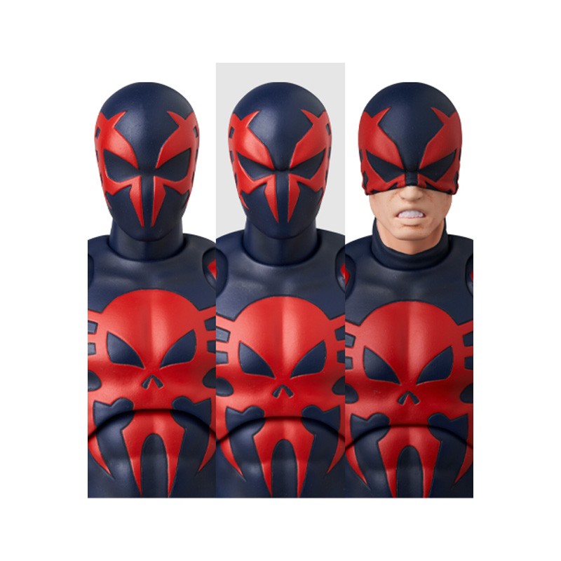 NOVO MAFEX 239 Homem-Aranha 2099 Versão Comic Escala 1/12 6 polegadas Boneco Móvel Artesanal Genuíno Boneco de Ação de Brinquedo