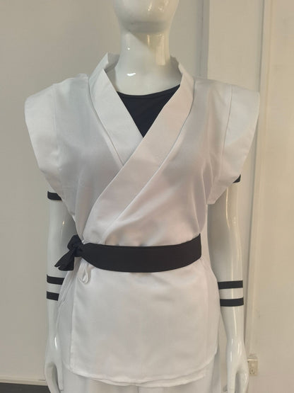 Ryomen Sukuna Cosplay Costume Jujutsu Kaisen Anime Kimono Outfit Full Set Tattoo Stickers Halloween Party Roleplay Costume