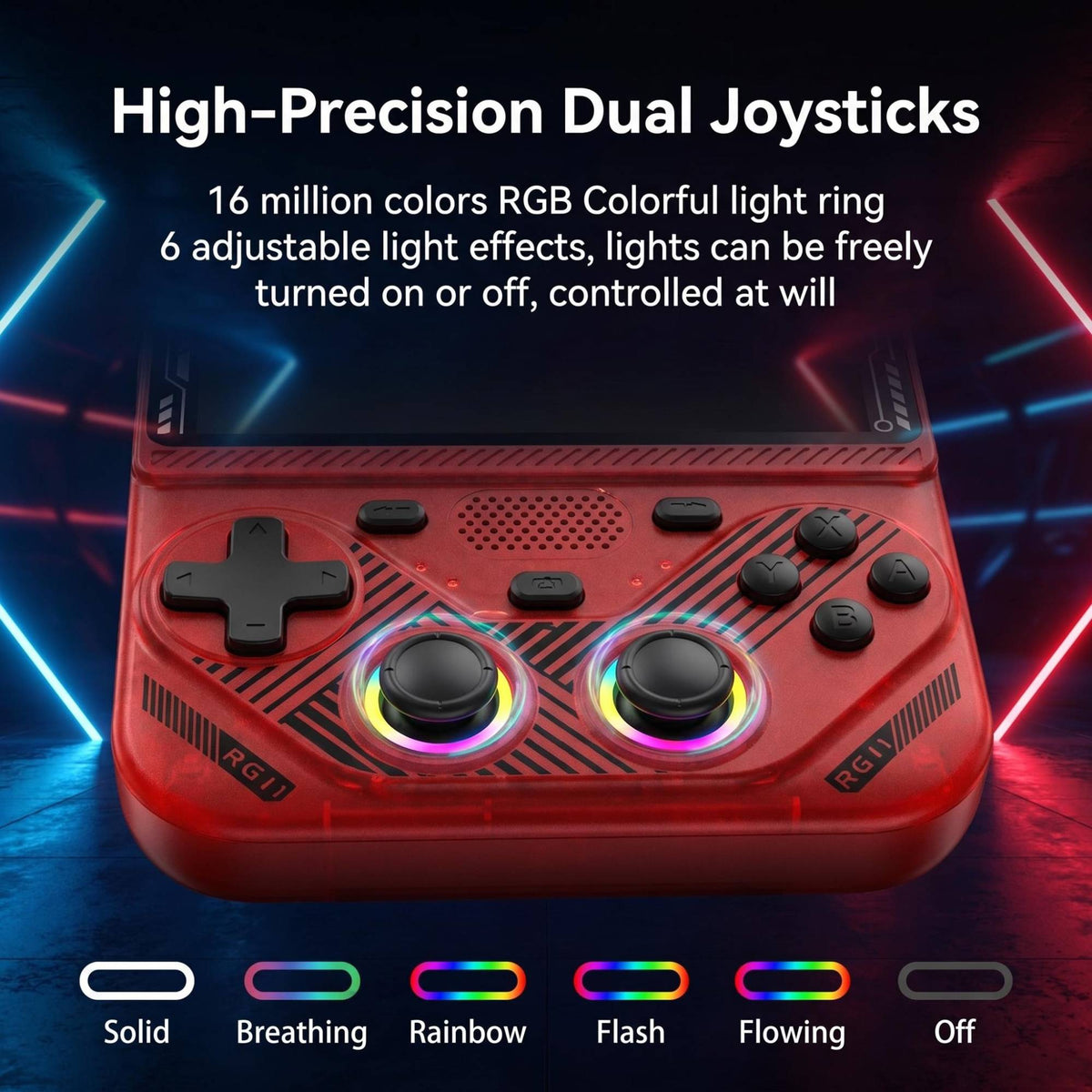 AISLPC RG43V PRO Handheld Game Console Dual System 4.3"IPS Screen WIFI 6 RK3562 Chip 22000+Games Portable Pocket Video Player