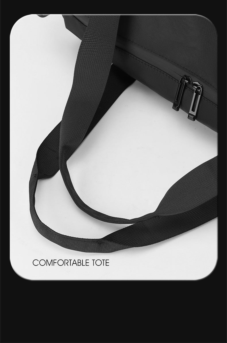 1 Piece Upgraded Sports Bag, Fitness Bag for Men and Women, Large Capacity Dry and Wet Separation Swimming Bag, Short-Distance Business Trip Portable Travel Bag, Sports Shoe Storage Bag, Multi-Purpose Luggage Bag