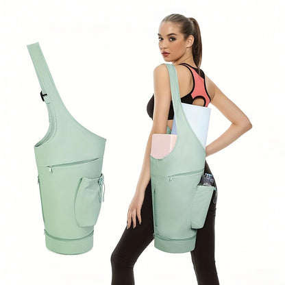 Yoga Mat Bag ?arrier - Multi-Functional Yoga Mat Carrier Bag with Water Bottle Pocket - Versatile Gym Yoga Mat Bags for Women