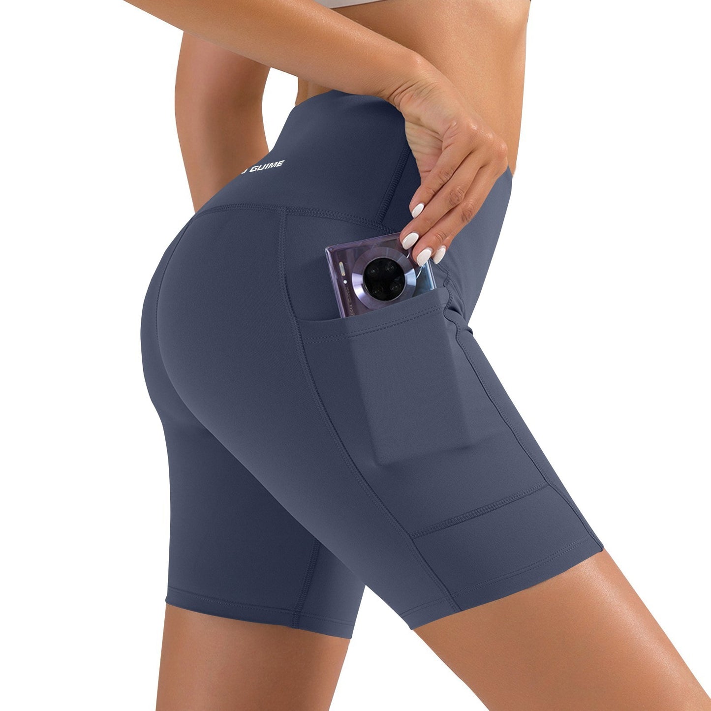 Women Sports Short Yoga Shorts High Waist Breathable Soft Fitness Tight Women Yoga Legging Shorts Cycling Athletic Gym Shorts