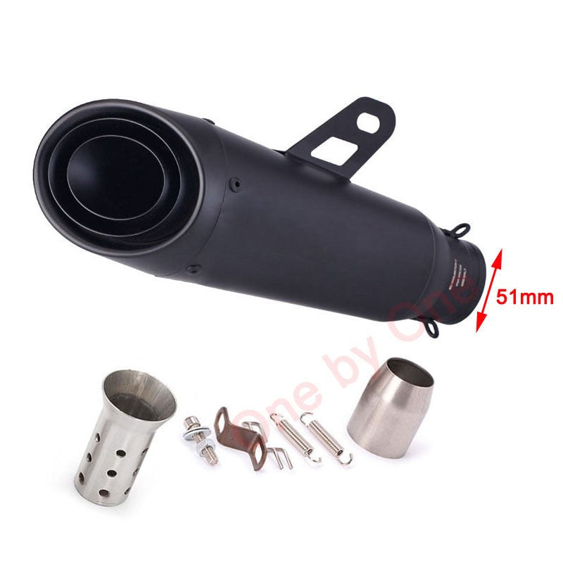 Universal Motorcycle Exhaust Muffler Pipe Escape Moto DB Killer For Honda R6 R15 R1 R3 MT07 Tmax155 XMAX GSX250