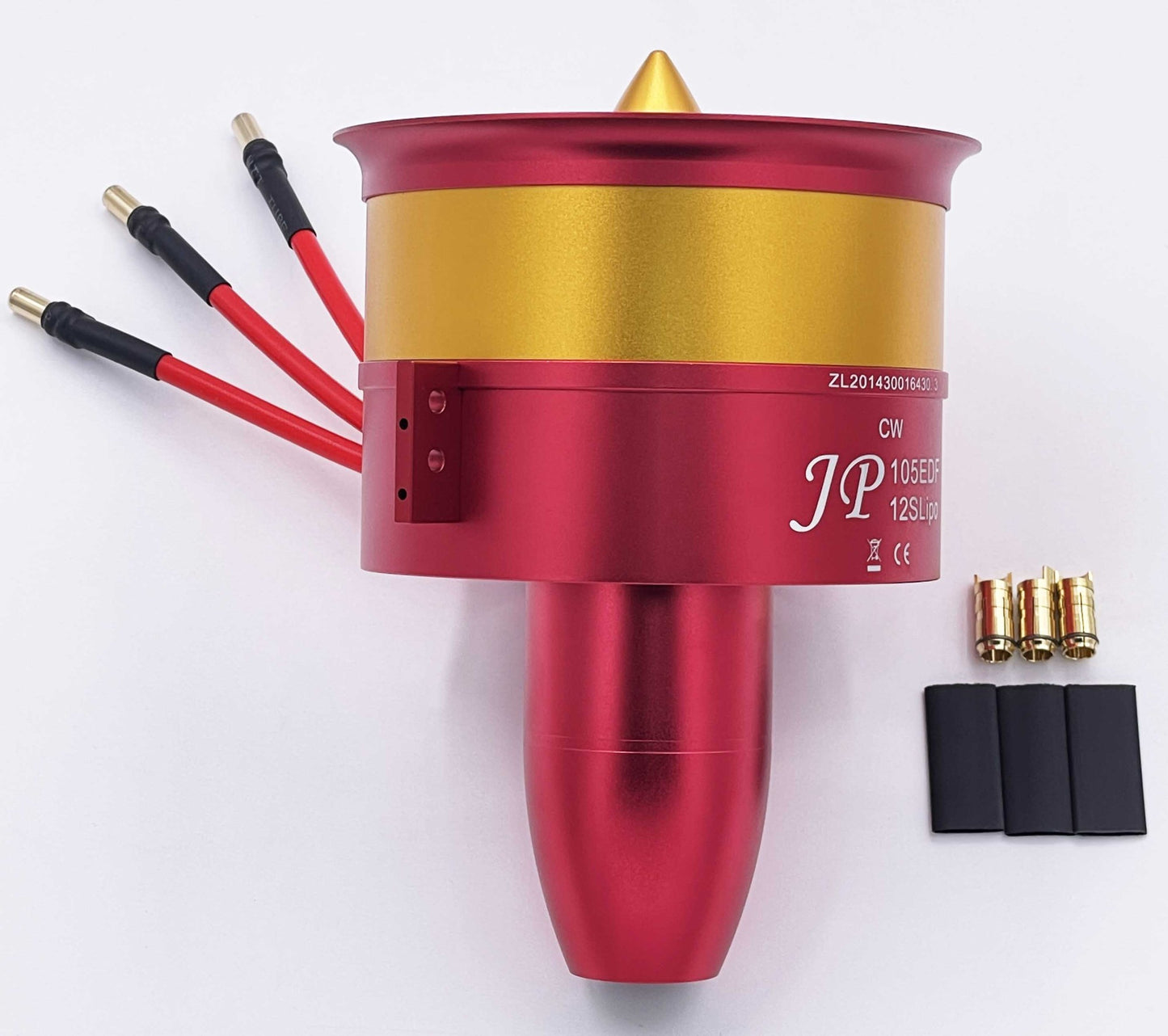 Motor 5060 4260 4250 with 6S 12S 14S JP 90mm 105mm 120mm EDF Ducted Fan 12 Blades  All Set  RC Air Plane 50V, 7100W Motor Parts