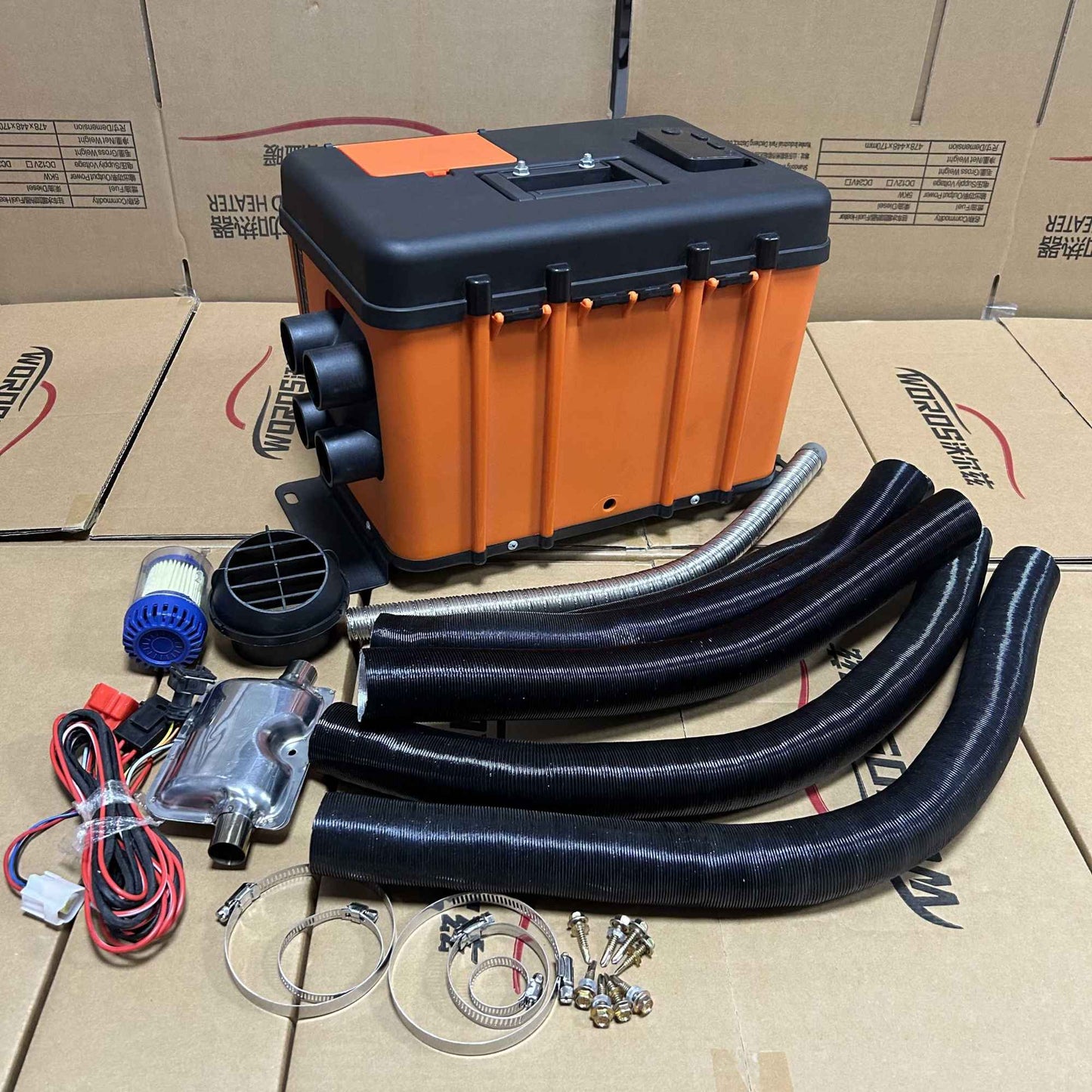 2025 Hot Sale Car Air Conditioning & Diesel Heating System - 12V/24V/220V Diesel Parking Heater for Cars