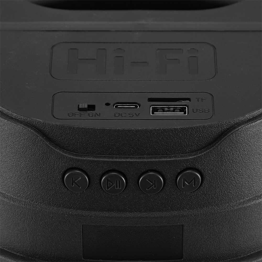Caixa de som Bluetooth 3000W, alto-falante duplo de 4 polegadas, subwoofer estéreo portátil para ambientes externos, alto-falante sem fio 5.0, luz LED recarregável