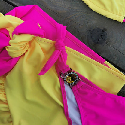 Brazilian Jewelled Rhinestones Diamond Bikini Women Swimwear Female Swimsuit Two-piece Bikini set Bather Bathing Suit Swim