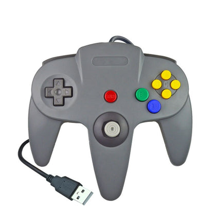 USB Wired Gamepad N64 Joystick Gamepad Controller for Mac Computer PC Handle USB Gamepad