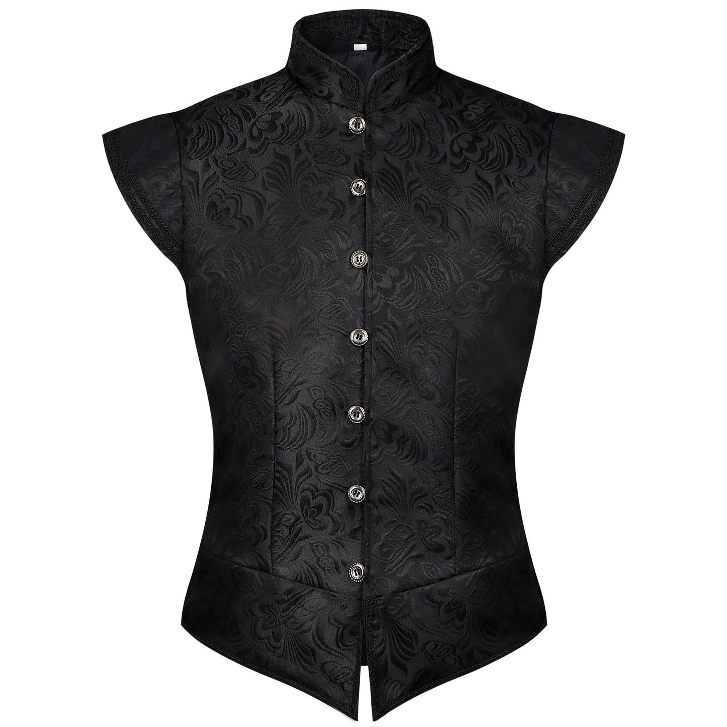 Mens Tudor Doublet Vest Victorian Medieval Renaissance Tudor Prince King Costume Ren Faire Jerkin Vest Waistcoat