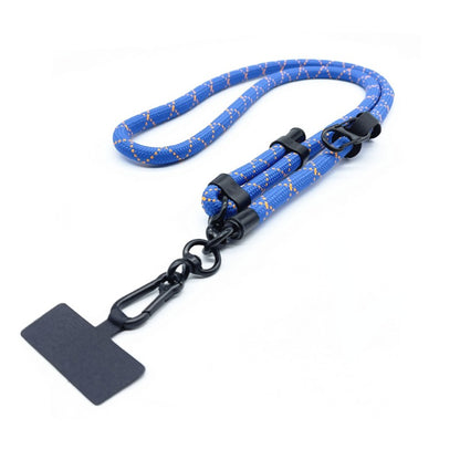 Cordão de Telefone Ajustável 1 Cm de Diâmetro Capa Universal Externa Transversal Ombro Cartão Corda de Pescoço Clipe Alça de Pulso Anti-perda