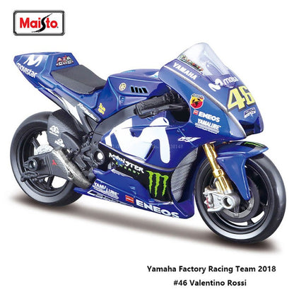 Maisto 1:18 NOVA Ducati Lenovo Team 2023 #1 Bagnaia Campeão Moto GP Corrida motocicleta de liga fundida Modelo de coleção de presente de brinquedo