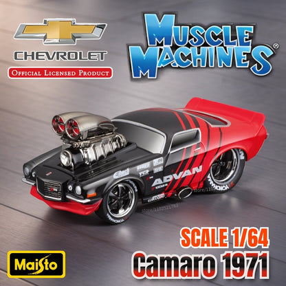 Maisto 1:64 Muscle Machines Nissan Skyline GT-R R34 Carro Modelo Diecast Escala American Monster Transport Figura Brinquedo Menino