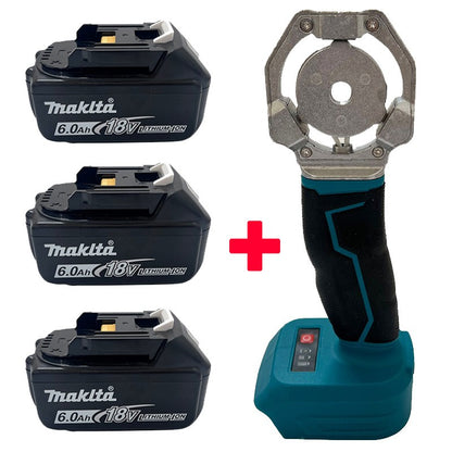 Máquina de solda elétrica Makita para tubos, sem fio, fusora PPR PE, ferro de solda para tubos de plástico, aquecimento PP por termofusão para bateria 18V