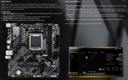 Gigabyte New B650M D2H Motherboard, AM5, LGA 1718, AMD B650, Micro ATX,  DDR5