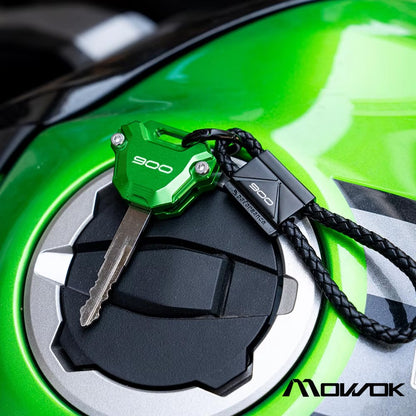 Para Kawasaki Z900 Z 900 Z900SE Z900 SE Z900RS 2017-2024 2025 Acessórios Capa da Chave da Moto Porta Chave Chaveiro