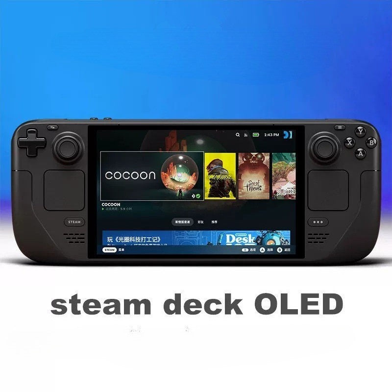 Steam Deck OLED handheld gaming console 7.4-inch Bluetooth 5.3 Steam Deck LCD handheld Gifts