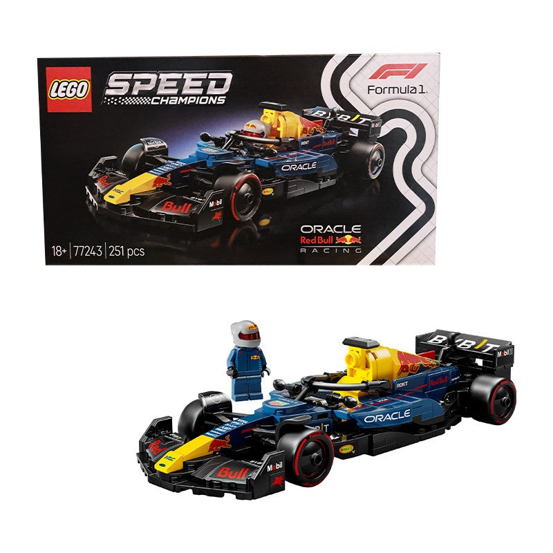 Lego 77243 Red Bull Team Rb20 F1 Racing 2025 Novo Brinquedo Educacional de Montar para Crianças Blocos de Construção