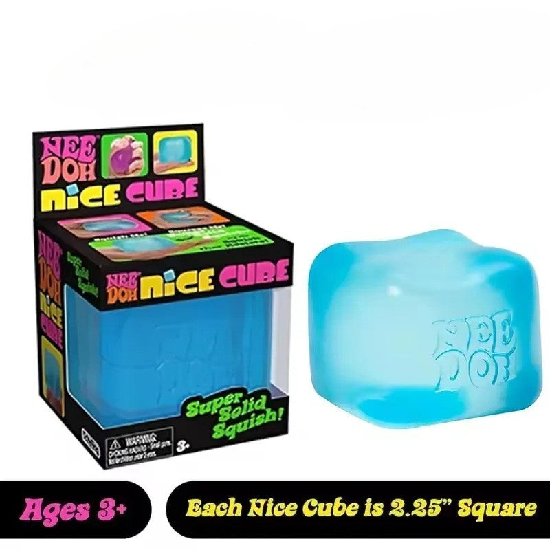 3pcs Nee Doh Jellyfish & Cube Squish Toy - Soft Jelly Squeeze Stress Relief Fidget, Sensory NeeDoh for Kids & Adults 2026@?