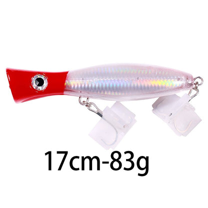Iscas de Pesca Popper Topwater 11cm 23g 13cm 43g Pesca Boia Artificial Pesca de Baixo, Lúcio, Carpa, Wobbler, Artigos de Pesca