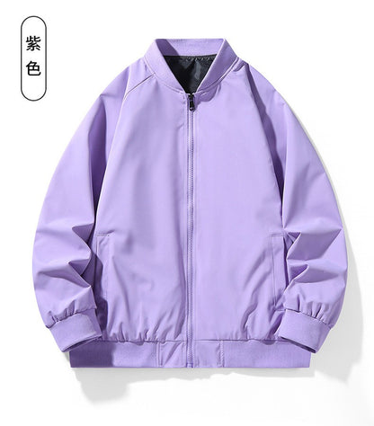 Men's Baseball Uniforms in Spring and Autumn Versatile Trendy Jacket Casual Stand Collar
