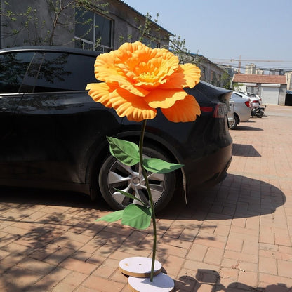 40/50cm Artificial Peony Wedding Party Decoration Large Flower Show Props Fake Flowers DIY Flower Background Wall Decoration