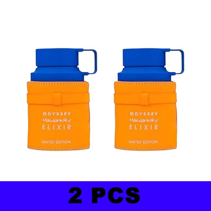 Armaf Odyssey Mandarin Sky Elixir Eau de Parfum Spray 100ml Perfumes Árabes Originais Perfume Amadeirado Oriental Duradouro Colônia Masculina