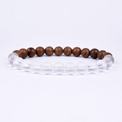 Pulseira de Pedra Vulcânica para Homens Lava Madeira 8mm Contas Pulseira Buda Tibetano Corrente de Pulso Feminina Masculina Jóias Presente Novas Pulseiras