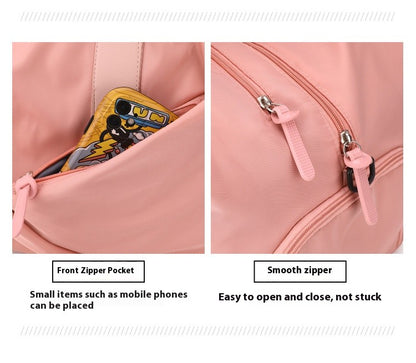 Multifunction Travel Bag Women Sports Gym Fitness Bags Dry and Wet Separation Swimming Shoulder Duffle Handbags Shoes Daypack