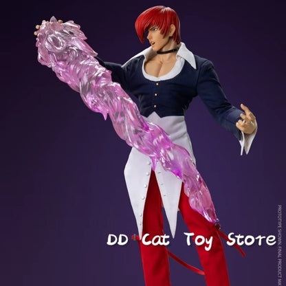 Em Estoque Tunshi Studio SNK 1/12 TS-XXZ-008 King Of Fighters 97 Iori Yagami Conjunto Completo Boneco Colecionável Escala Presente de Natal