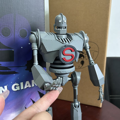 30 CmO Gigante de Ferro Figura O Gigante de Ferro Selecione o Modelo de Batalha Peças de Liga de Ação Figura Modelo Robô Brinquedos Colecionáveis Presentes de Aniversário