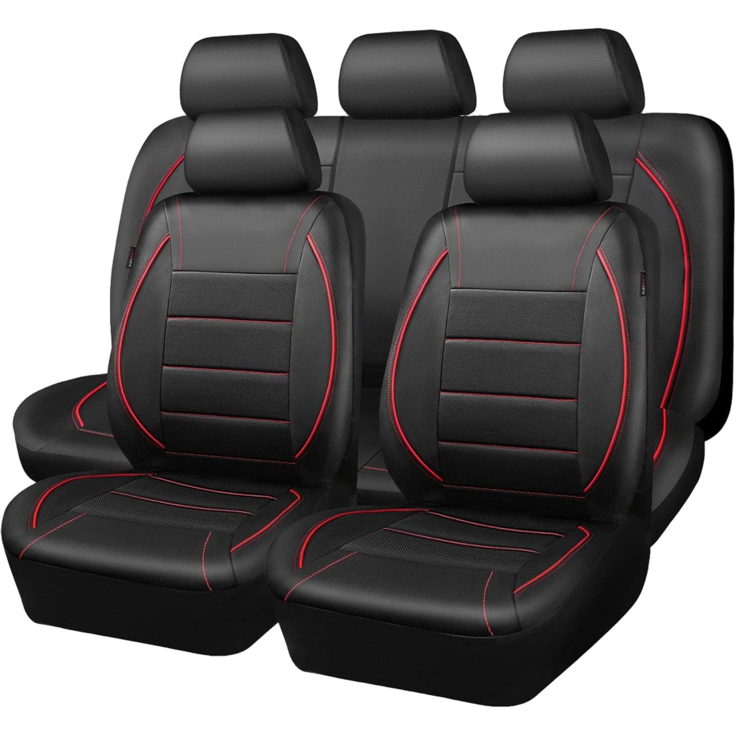 All Season Quited PU Leather Car Seat Cover Full Surrounded Seat Protector Waterproof Universal Fit Sedan Suv Pick-up Truck Seat