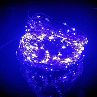Led Silver Wire Fairy Lights USB Powered LED String Lights Outdoor Waterproof Garland For Christmas Party Wedding DIY Decoration
