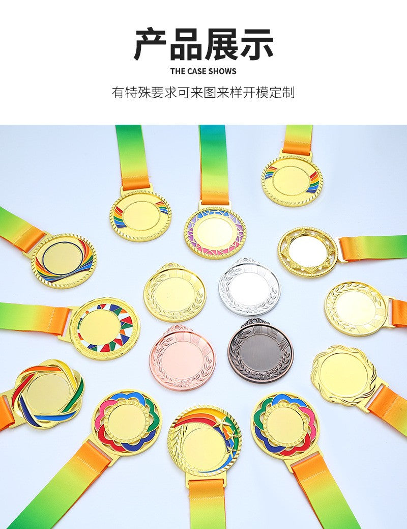 Customized Logo/Namehonor Medal kindergarten award plate award plate, medal and badge production for sports