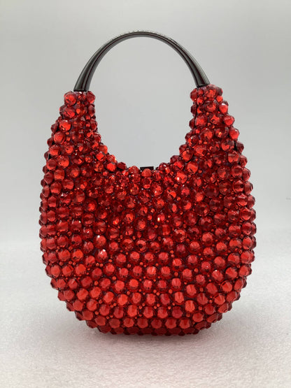 Lady Crystal Clutches Diamonds Chain Evening Bag Wedding Party Rhinestones Clutch Bag Purse Evening Bags Female Bridal Handbags