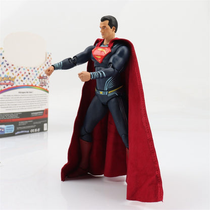FondJoy DC Original 1/9 20CM Liga da Justiça Superman Batman Coringa Arlequina Mulher-Maravilha Victor Stone Aquaman Bonecos de Ação