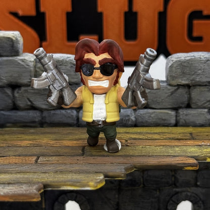 Novo 1/35 Jogo de Computador Metal Slug Tanque Batalha Cena Heróis Inimigo Cativo Mini Pintado Bonito Coleção Montar Brinquedos de Modelo