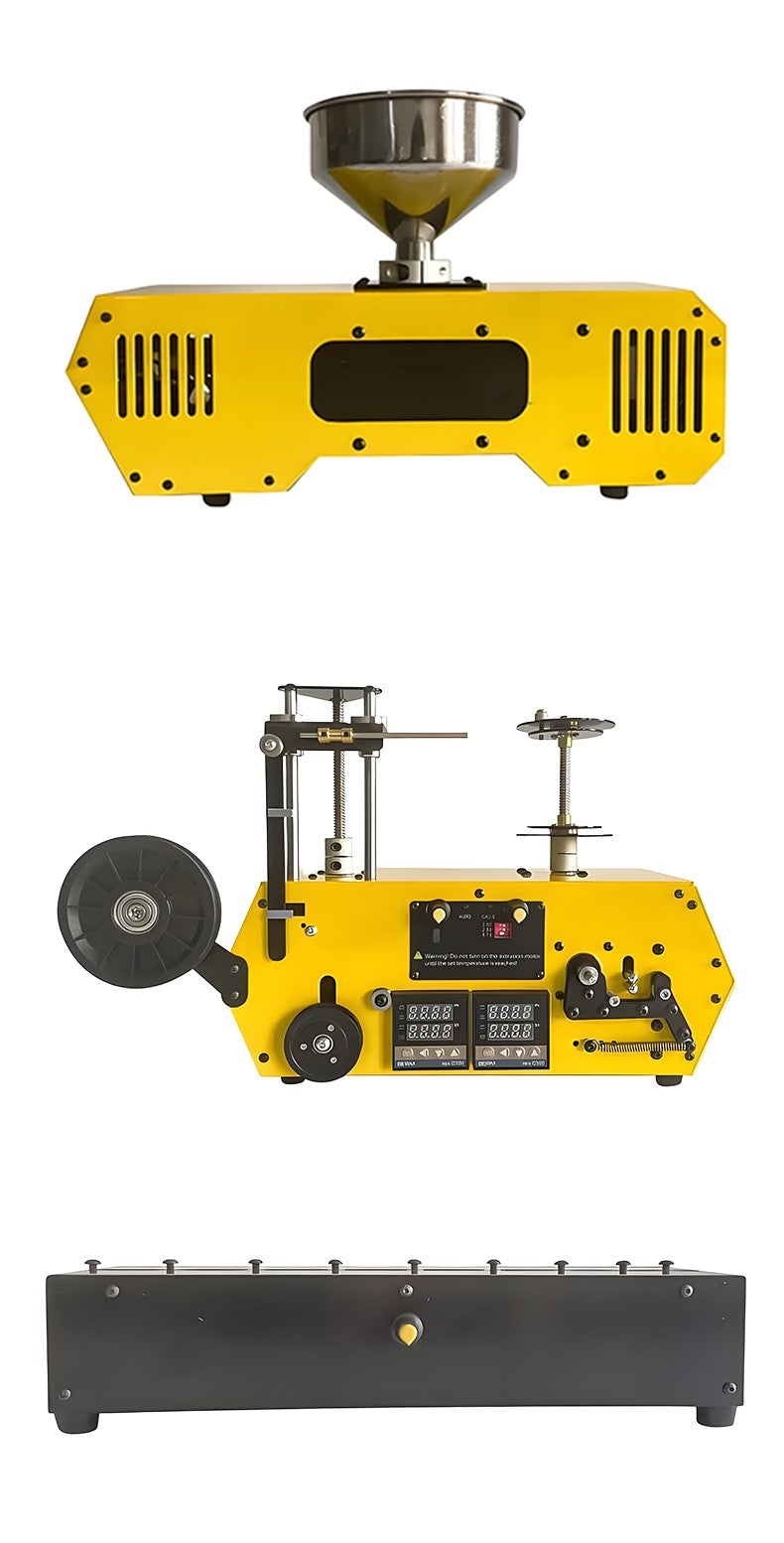 HT400 Desktop Extruder 3D Printing Filament Maker Automatic Wire Diameter 1.75mm 3mm for PLA PETG PA ABS PC PP ABS