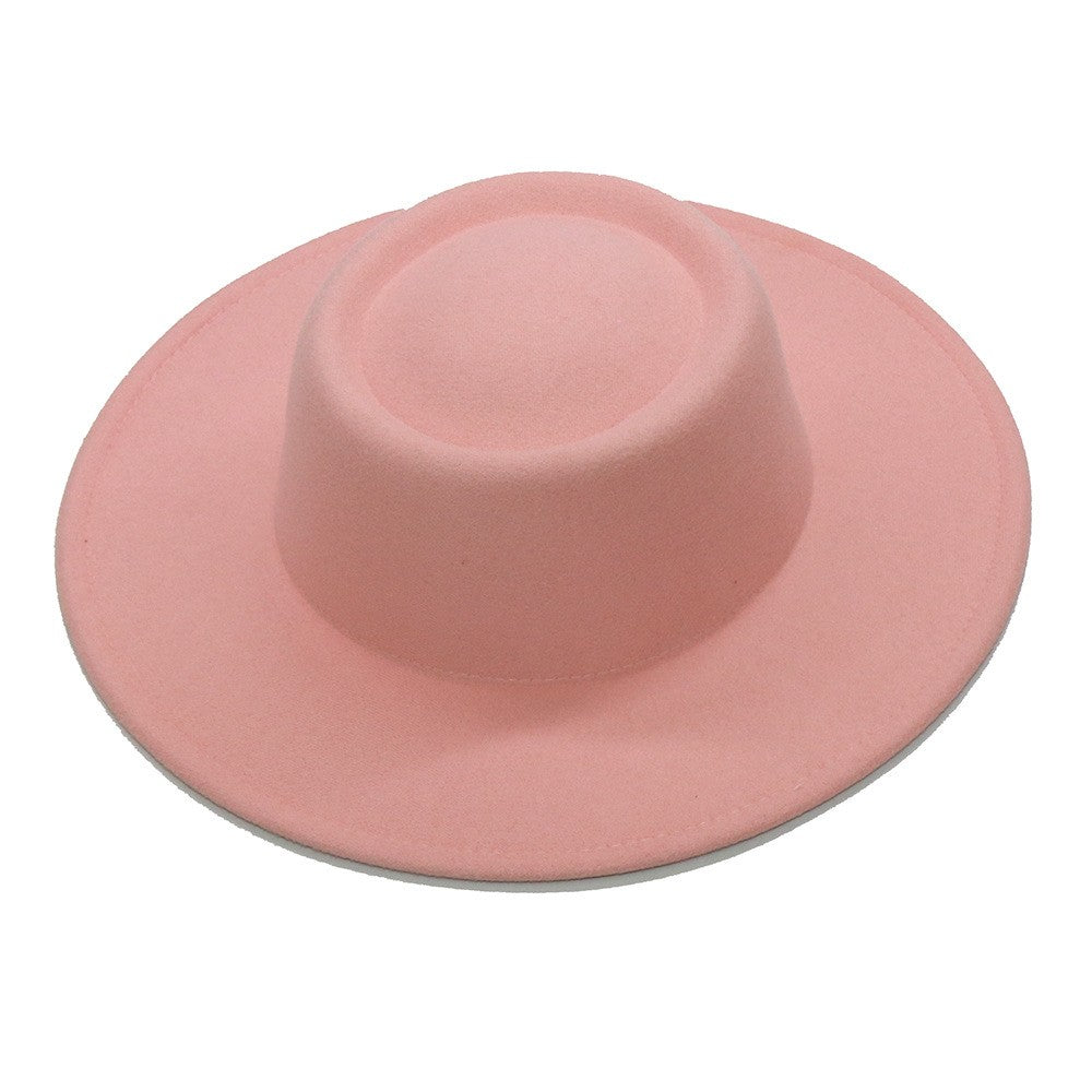 Chapéus Fedora Masculino Feminino Aba Larga 8.5CM Lã Feltro Chapéus Jazz Estilo Britânico 2023 Chapéu Panamá Formal Social