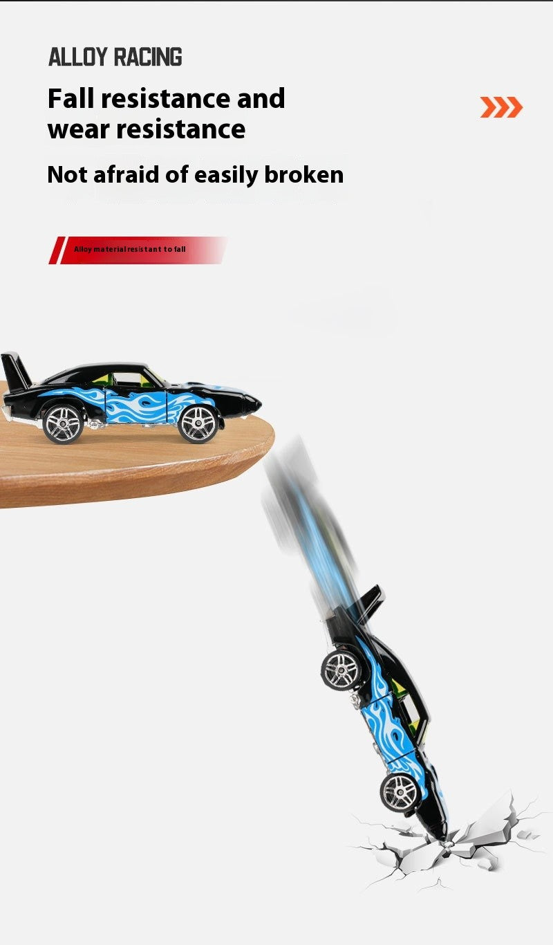 Modelo de Cabine de Caminhão em Liga 1:64, Estilo Retrô com Motor de Fricção, Brinquedo Perfeito para Crianças, Item de Colecionador em Miniatura