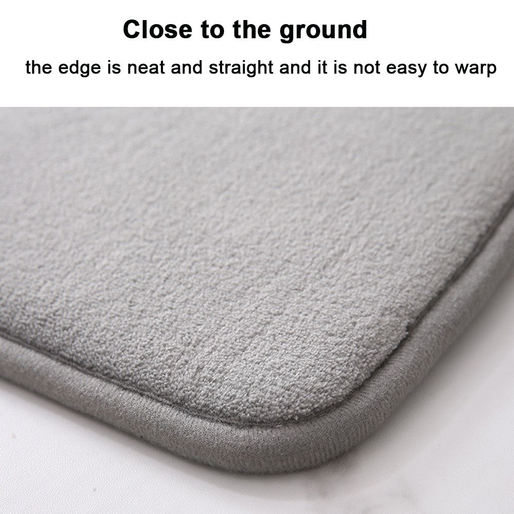 New Memory Foam Bath Mat Super Soft Absorbent Bathroom Rugs Non Slip Bath Rug Runner for Shower Bathroom Floors Carpet