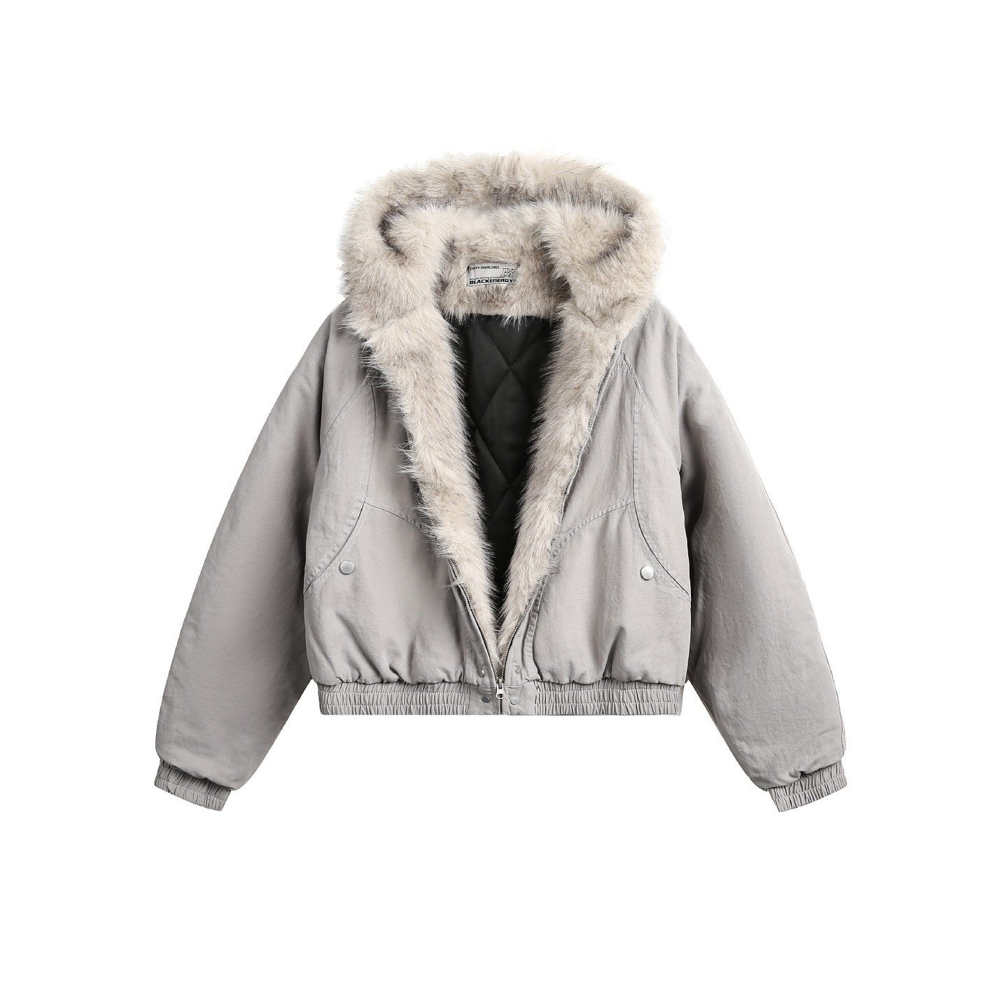 Y2K Winter Warm Clothing Men Women Retro Simple Plush Coat Sportswear New Loose Leather Motorcycle Punk Fur Collar Jacket Couple