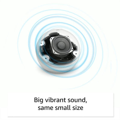 Original Alexa Echo Dot 5ª Geração Smart Mini Wifi Home BT Alexa Speaker Horn com Controle de Som Assistente de Voz e Relógio