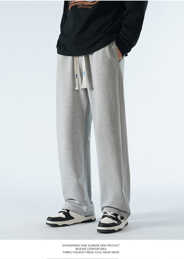 Big Tall Men Sweat Pant Drawstring Extra Long Length Sweatpant Stretch Winter Fleece Sport Jogger Trouser Male 200Cm 190cm 120cm