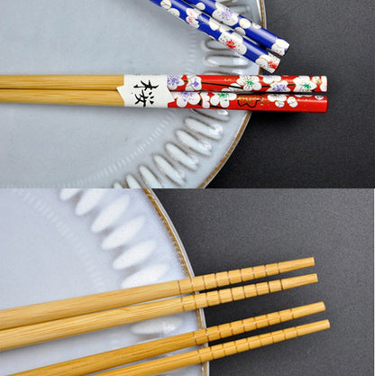 Chinese Panda Chopsticks Japanese Korean Sushi Solid Wood Chopsticks Wedding Gift Chop Sticks Hashi Two Pairs Chopsticks Set
