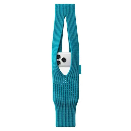 For Apple For iPhone Winter Tech foriPad Fashion Gift Compatible Knitted Cross body Bag Pet Snack Pocket Cozy Christmas Stocking